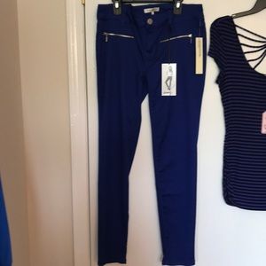 Electric blue pants
